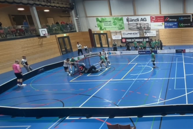 Hürlimanns Airhook-Goal aberkannt - Schaufel auf Kniehöhe ist hier die Frage.