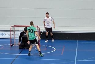 Auge in Auge: Nicky Walther und Dominik Meier