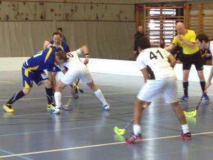 Das erste Bully im Spiel gegen Cazis