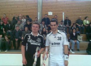 Best Player Thomas Voegtli und Matthias «Mäze» Keller